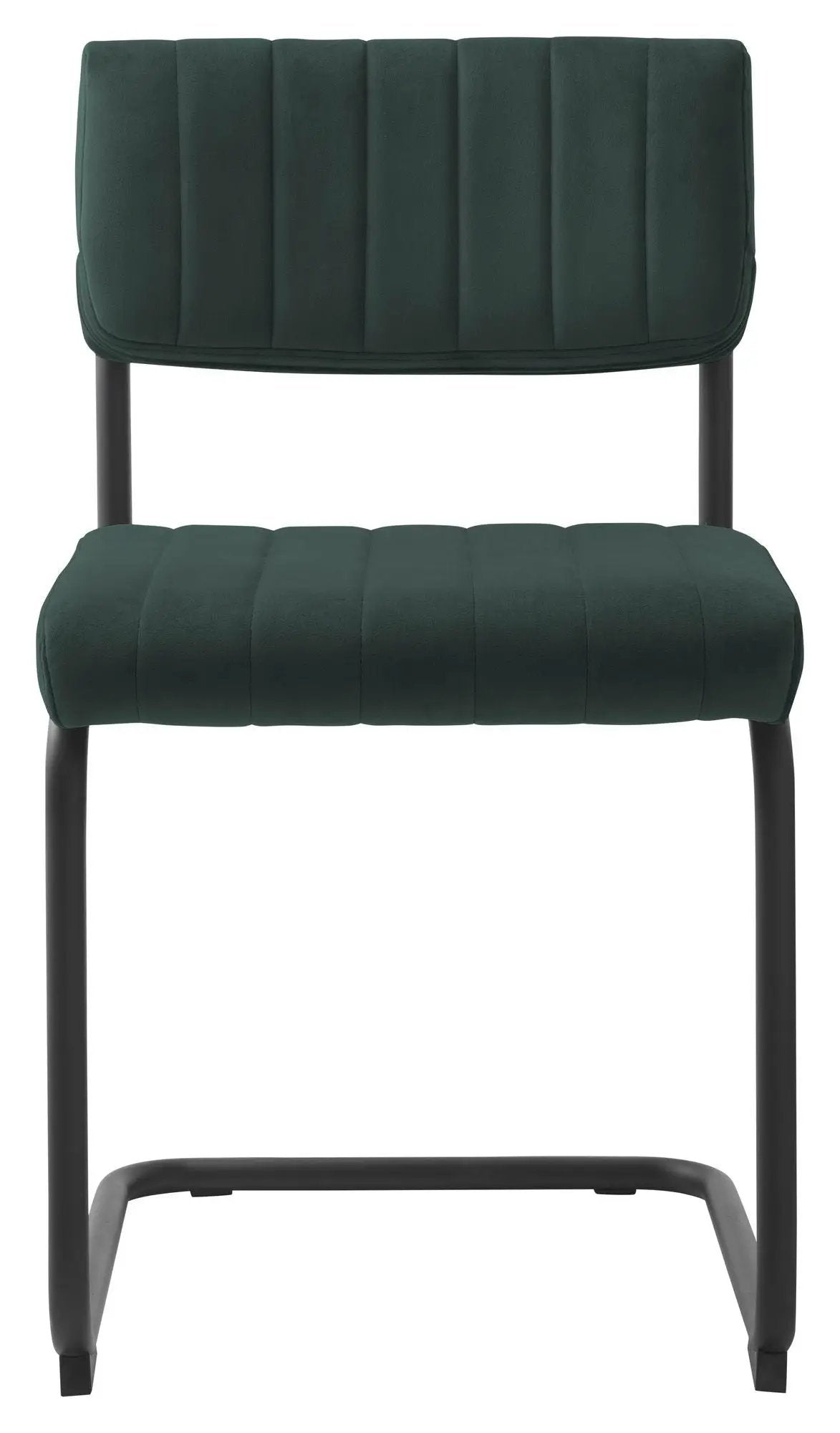 Halifax Spisebordsstol - Grøn Velour