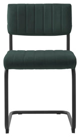 Halifax Spisebordsstol - Grøn Velour