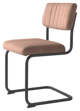 Halifax Spisebordsstol - Rosa Velour