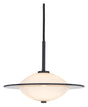 Halo Design Orbit Pendel, Ø24, Opal glas/Sort - Unoliving.com