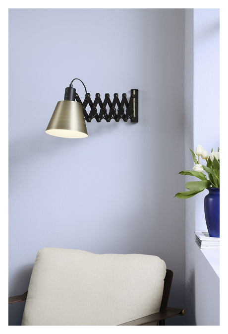 Halo Design Vintage Væglampe, Sortolieret/Antique - Unoliving.com