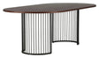 Hamneskär Spisebord, MDF, Valnød, 220x110 - Unoliving.com