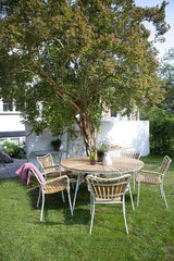 Hard & Ellen Havebord Teak, Ø110