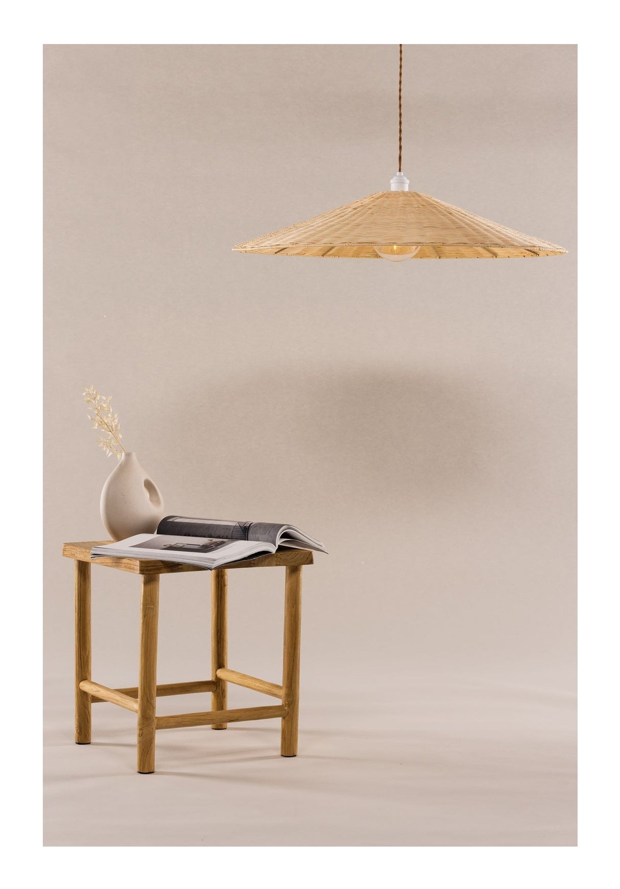 Herrestad Pendel, Rattan, Natur - Unoliving.com