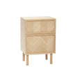 Herringbone Sengebord, Egetræ - Unoliving.com