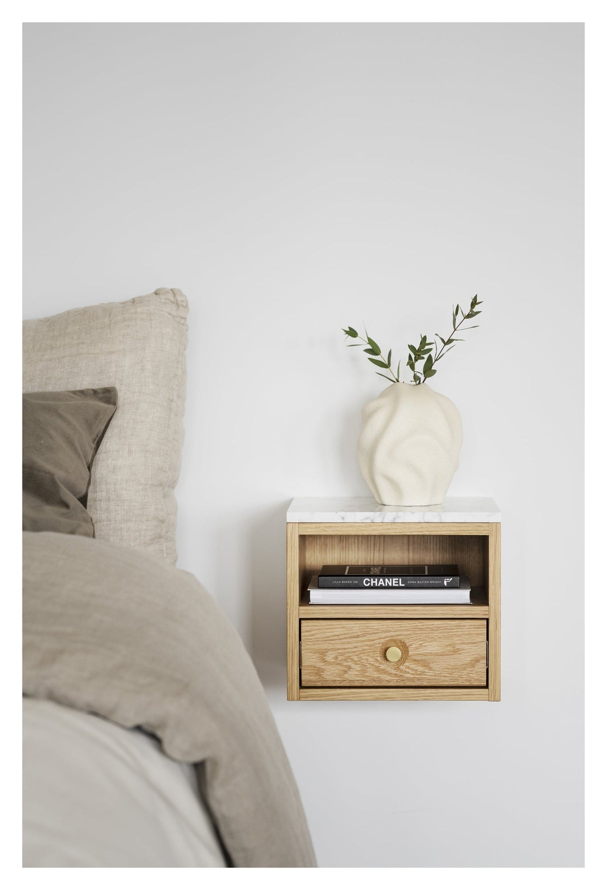 Hillmond, sengebord - eg - Unoliving.com
