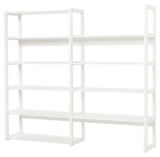 Hoppekids Storey Reol - 2 sektioner m. 8 hylder - 100 cm - Unoliving.com