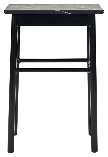 House Doctor Regance Sidebord, 40x30, Sort marmor