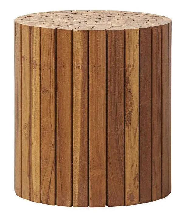 House Doctor Teaky Sidebord Ø38 Natur