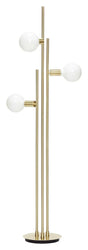 Hübsch Balance Gulvlampe m/pære, Messing