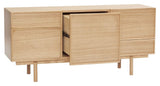 Hübsch Cube Skænk, egetræ, FSC, natur