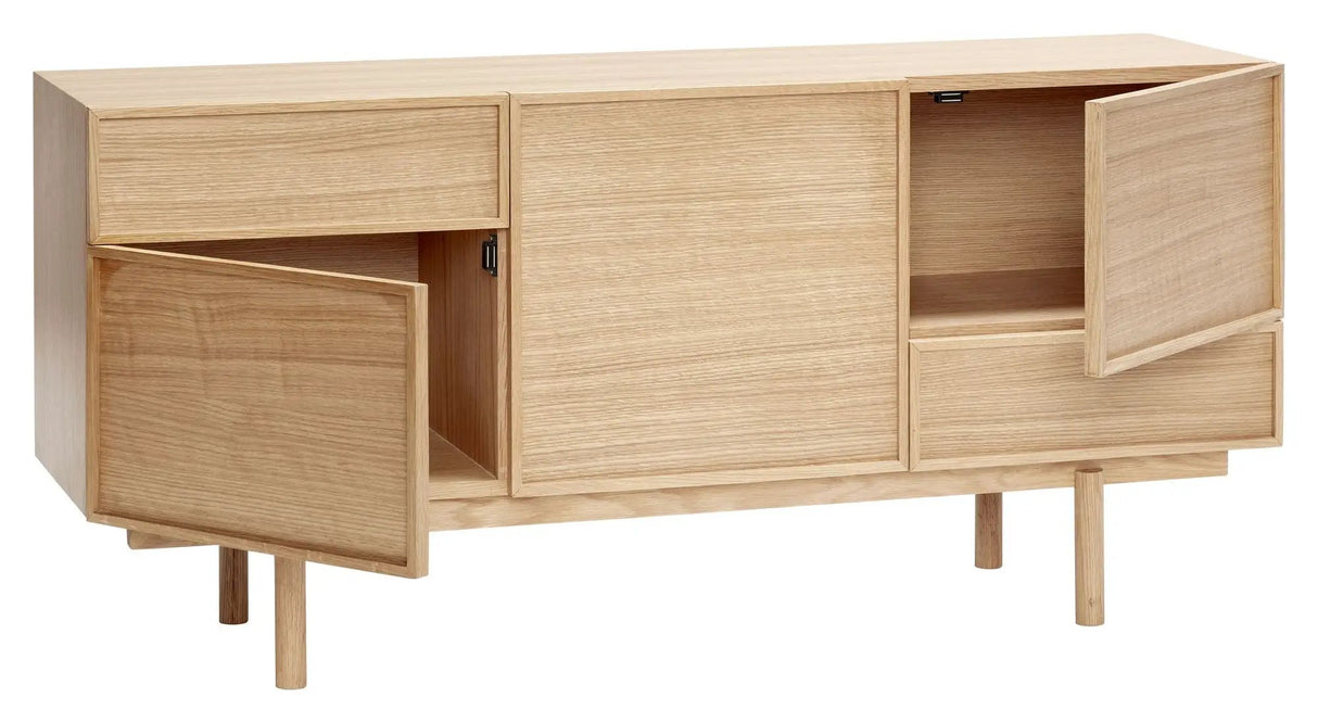 Hübsch Cube Skænk, egetræ, FSC, natur