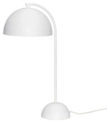 Hübsch Form Bordlampe, metal, hvid