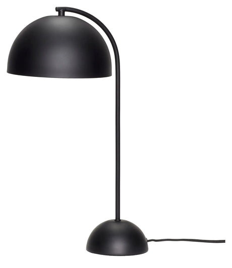 Hübsch Form Bordlampe, metal, sort