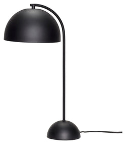 Hübsch Form Bordlampe, metal, sort