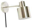 Hübsch Fuse Væglampe, metal, nikkel