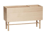 Hübsch Ground Planter m. 3 rum, Egefinér - Unoliving.com