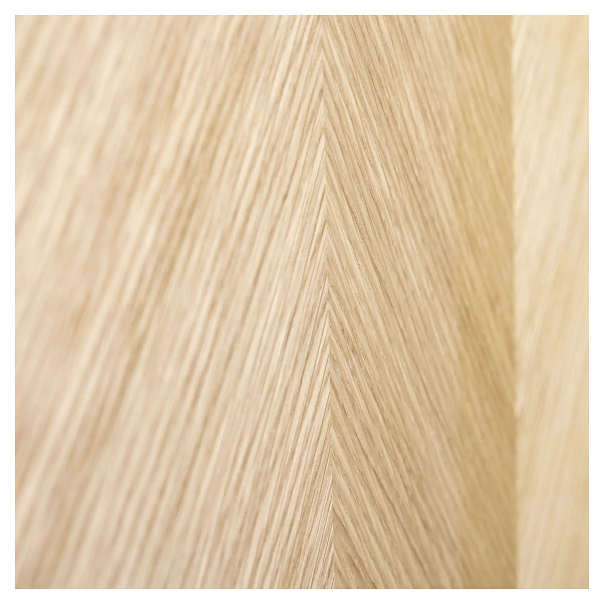 Hübsch Herringbone Konsolbord m. 3 skuffer, Eg/Egefinér