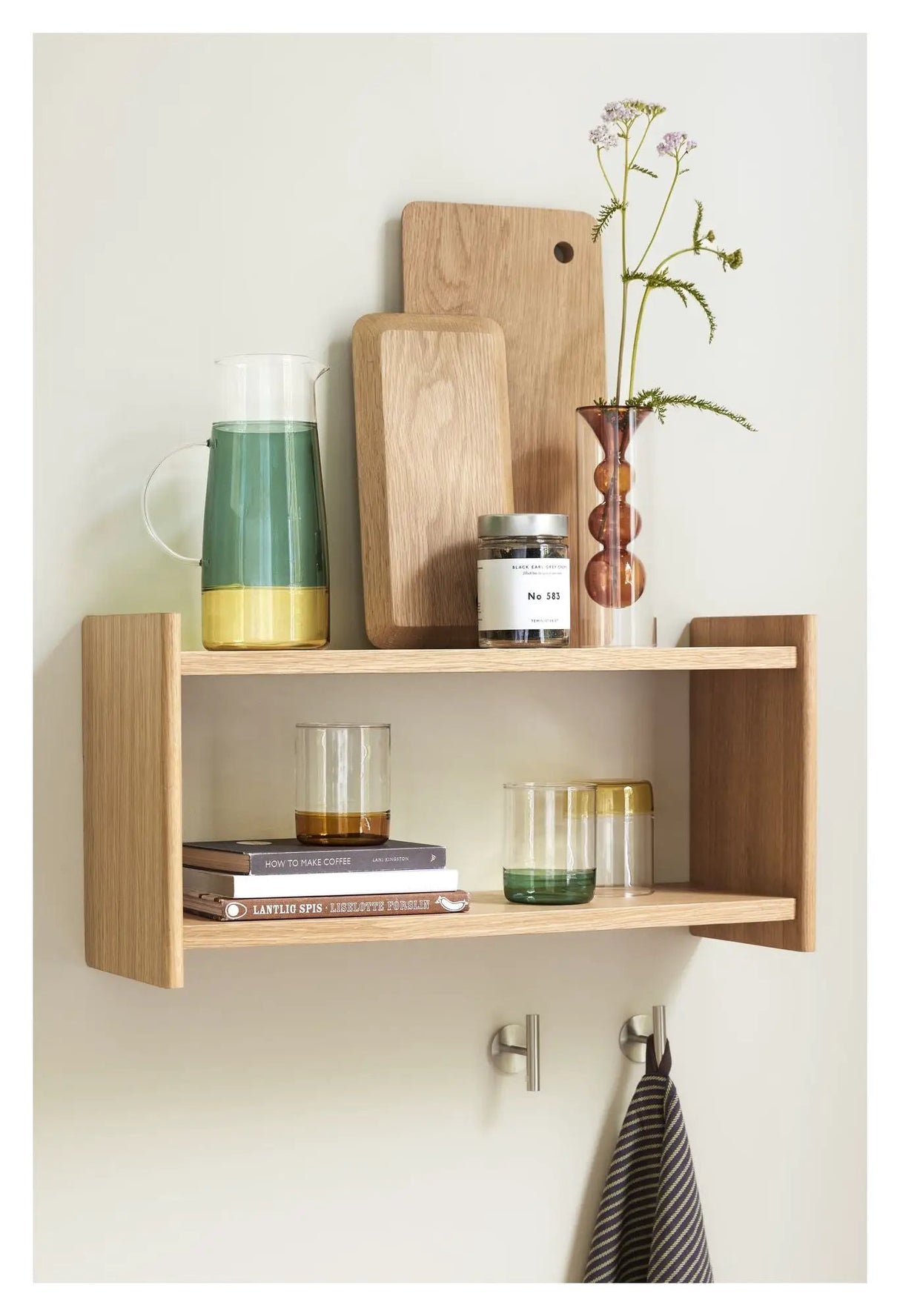 Hübsch Hylde, egetræ, natur, B:62