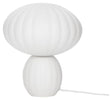 Hübsch Kumu Bordlampe, glas, opal hvid