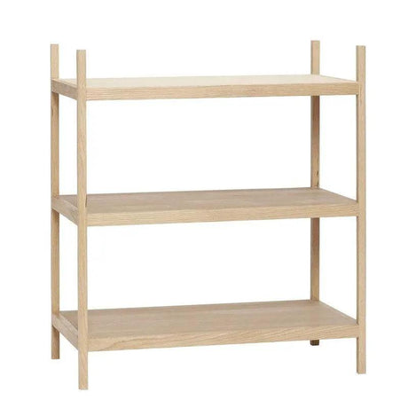 Hübsch Library Reol 80x45xH90, Eg