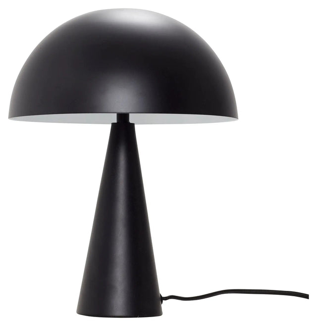 Hübsch Mush Bordlampe, sort, metal