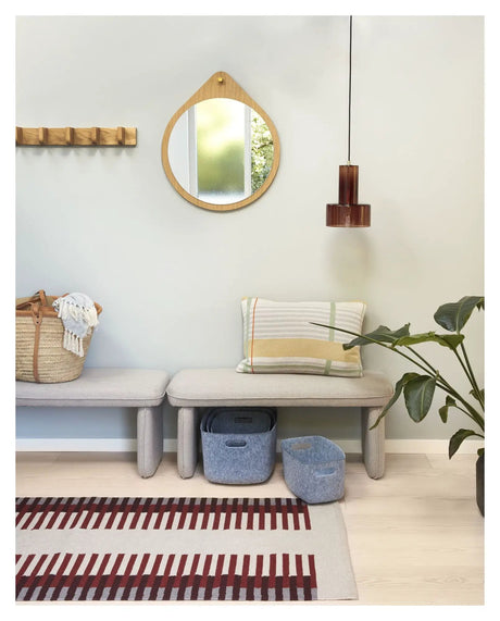 Hübsch Ripple Loftlampe i glas