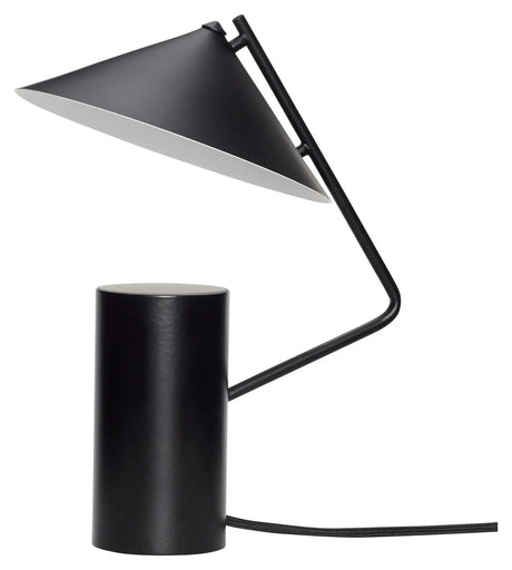 Hübsch Sen Bordlampe, metal, sort