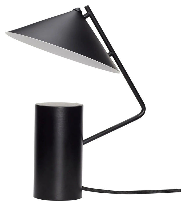 Hübsch Sen Bordlampe, metal, sort
