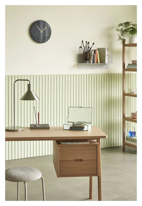 Hübsch Solo Bordlampe, nikkel