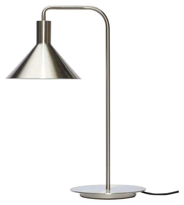 Hübsch Solo Bordlampe, nikkel