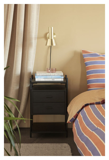 Hübsch Tap Væglampe, metal, messing