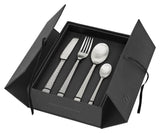 Hune Bestiksæt 16 dele, Børstet Satin, Hamret - Unoliving.com