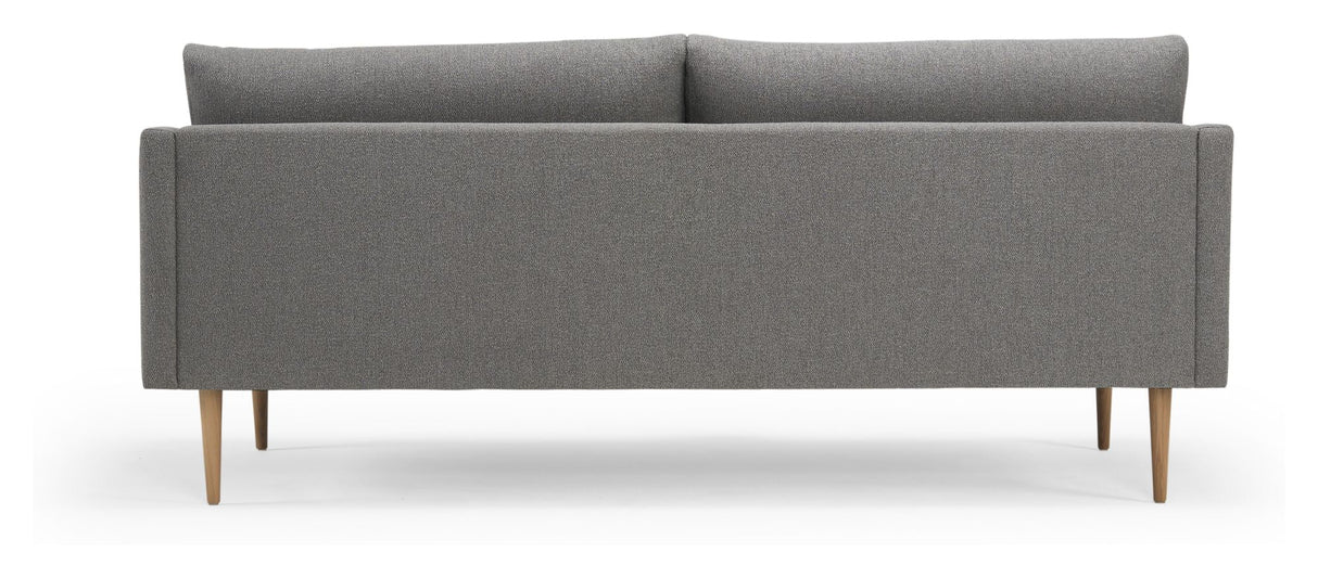 Husum 3-pers. Sofa, grå Bouclé - Unoliving.com