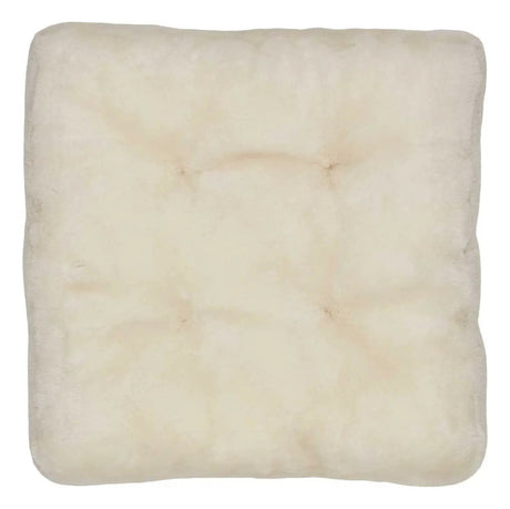 Hynde af Premium NZ lammeskind - Hvid, 45x45