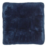 Hynde af Premium NZ lammeskind - Navy Blue, 45x45