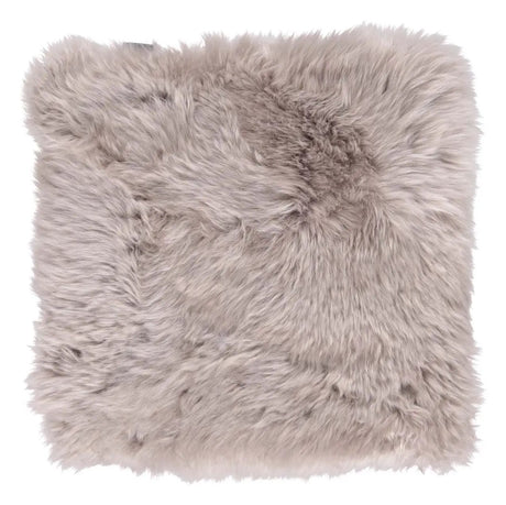 Hynde af Premium NZ langhåret lammeskind - Dove, 37x37