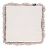 Hynde af Premium NZ langhåret lammeskind - Dove, 37x37