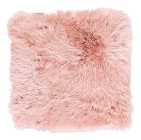 Hynde af Premium NZ langhåret lammeskind - Rosa, 37x37