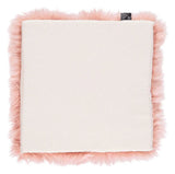Hynde af Premium NZ langhåret lammeskind - Rosa, 37x37