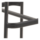 I_Oregon Barstol, PU Vintage læderlook sort - Unoliving.com
