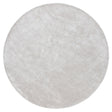 Indra Viscose Tæppe Ø200 - Sølv - Unoliving.com