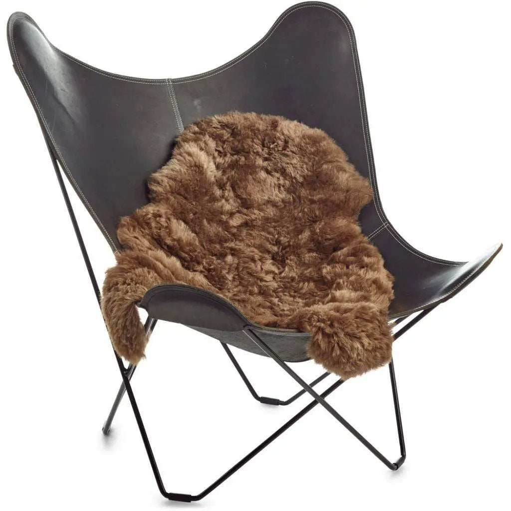 Islandsk korthåret Lammeskind +120cm - Rusty Brown