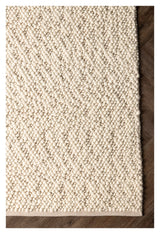 Jajru Uld Tæppe, 350x250 - Hvid - Unoliving.com