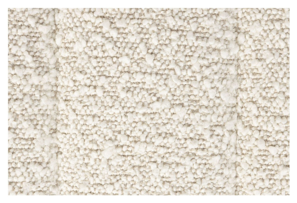 Jax Loungestol, Offwhite Bouclé - Unoliving.com
