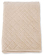 Jilly Sengetæppe 260x260 - Beige - Unoliving.com