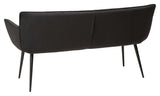 Join Bænk, Meteorite Sort Velour - Unoliving.com