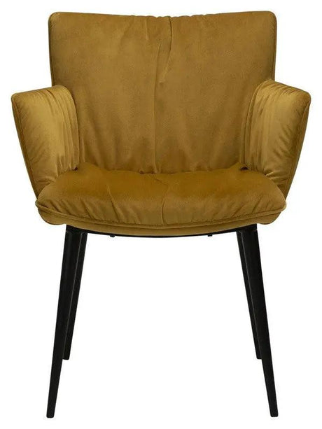 Join Spisebordsstol m. armlæn - Bronze Velour