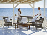 Julian Exterior Loungebord, Teak - Unoliving.com