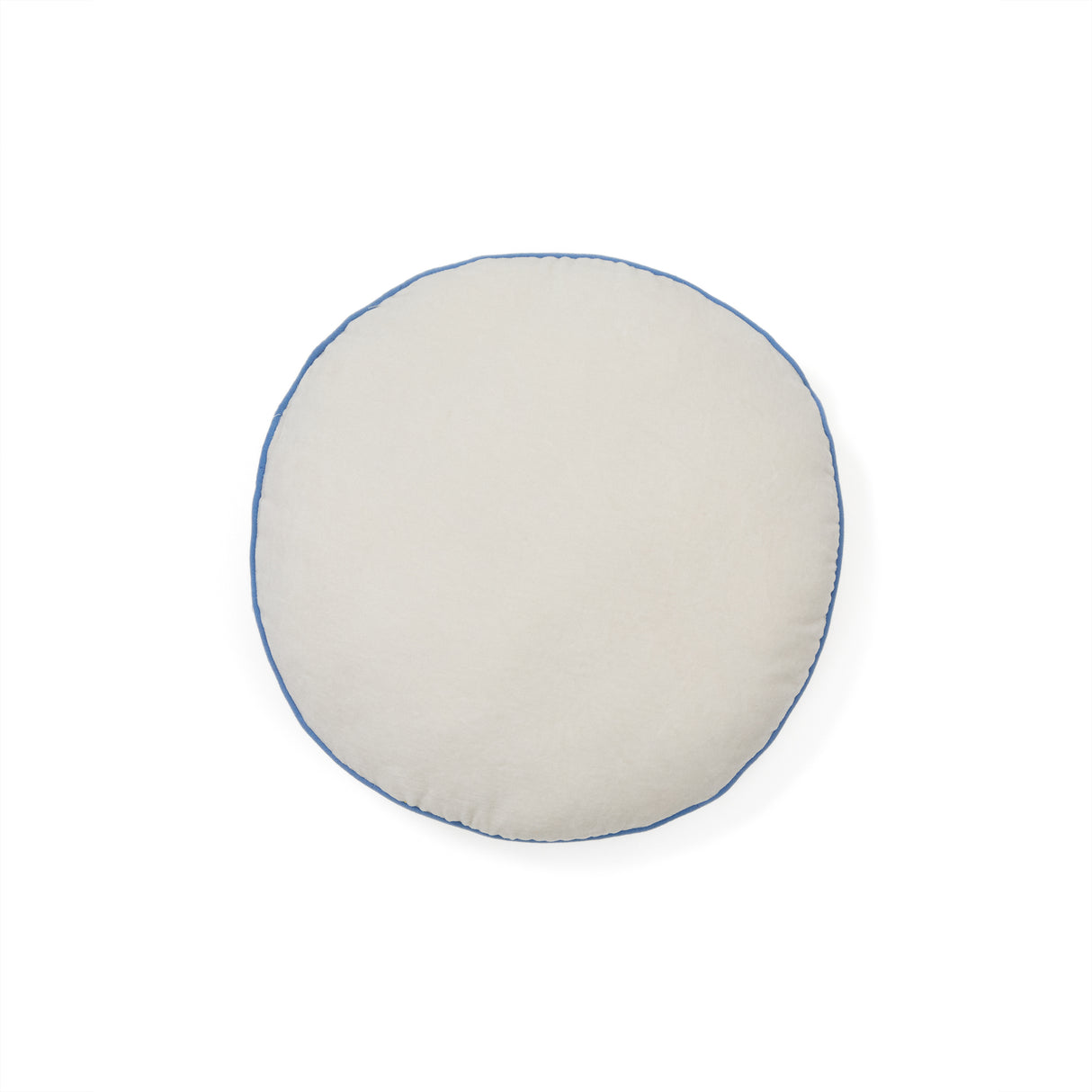 Saya Pude Ø40 Cm, Hvid/Blå